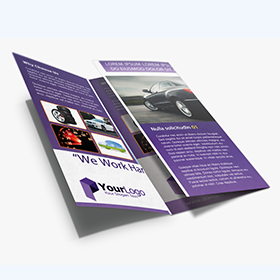 Flyer customization and printing