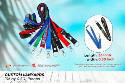 Custom Corporate (0.5 x 36) Inch - Custom Lanyards