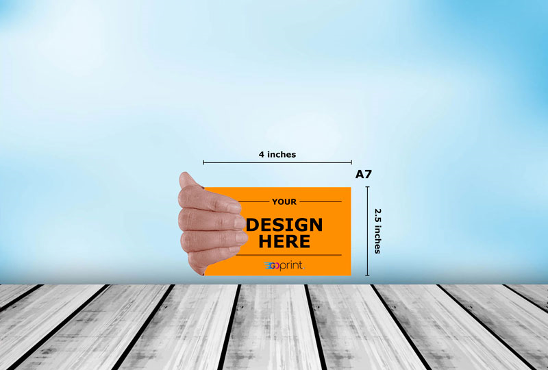 Affordable A7 (4in x 2.5in) Flyer Online Printing - A7 (4in x 2.5in) Flyer | GoPrint.pk