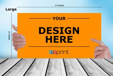 Custom Large (17in x 11in) - Flyer