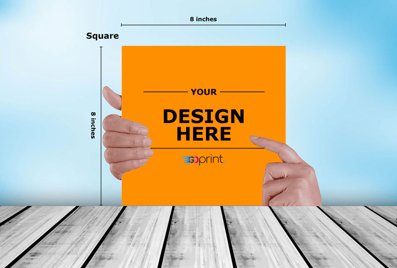Affordable Square (8in x 8in) Flyer Online Printing - Square (8in x 8in) Flyer | GoPrint.pk