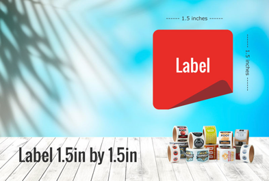 Custom Label 1.5in by 1.5in - Label