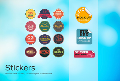 Custom Circular Sticker - Sticker